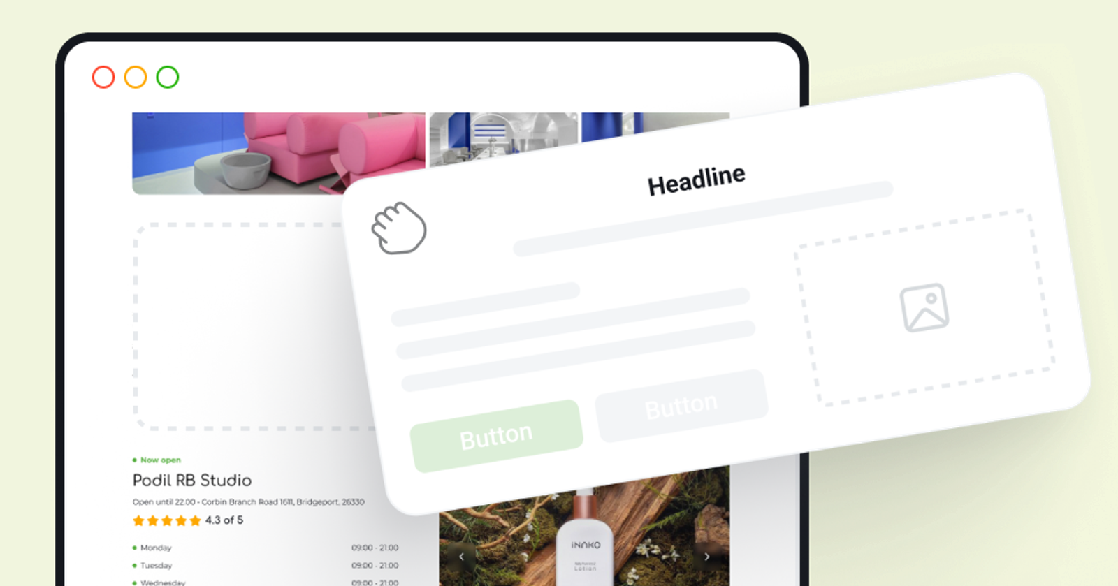 💥 Añade tus propios bloques al sitio web