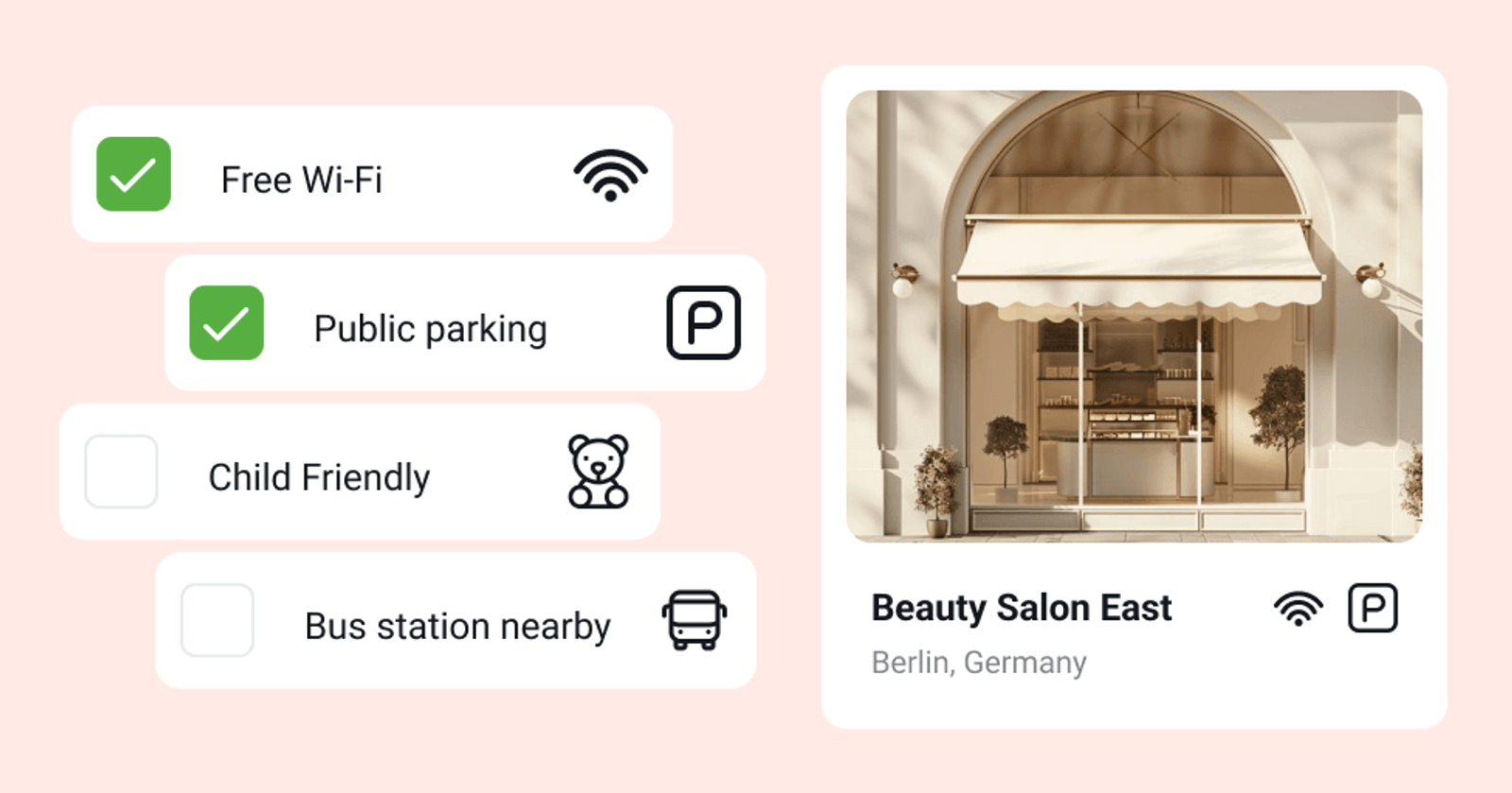 Destaque las ventajas de sus ubicaciones ✅